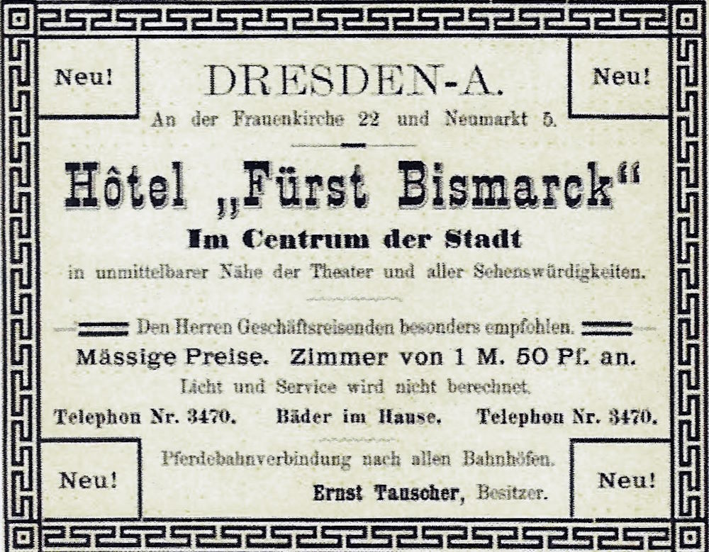 An der Frauenkirche 22  Dresden