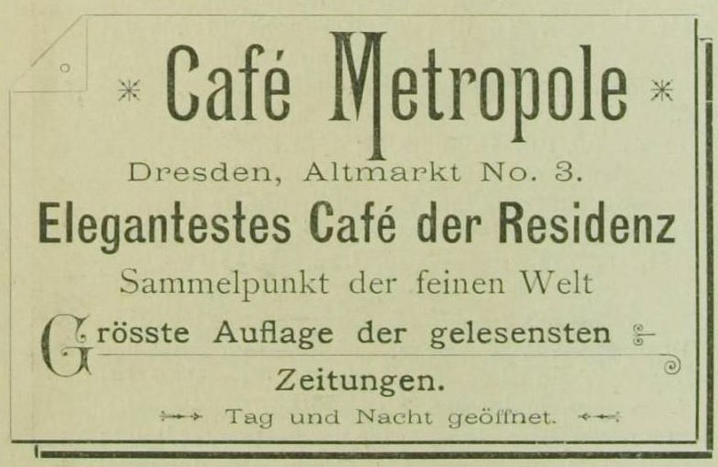 Altmarkt 3 (1885 Altmarkt 5)  Dresden