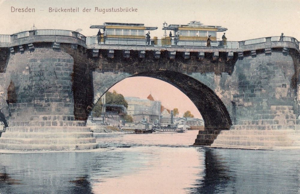 Alte Augustusbrücke Dresden Alte Augustusbrücke Dresden