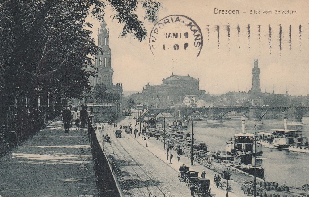 Brühlsche Terrasse  Dresden