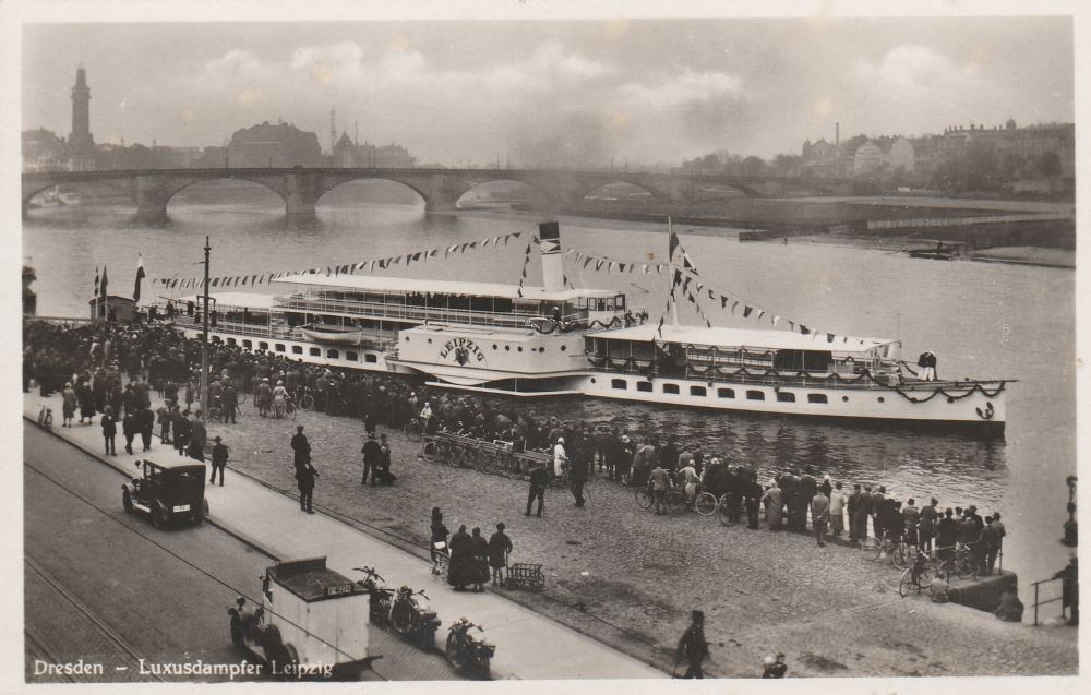 Dampfer Leipzig  Dresden
