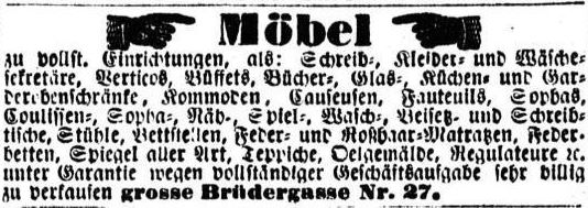 Gro&szlig;e Br&uuml;dergasse 16 (-1899 Gro&szlig;e Br&uuml;dergasse 27)  Dresden