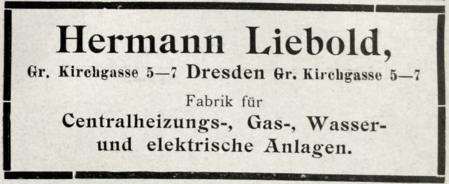 Große Kirchgasse 5 (-1891 Große Kirchgasse 4) Dresden Große Kirchgasse 5 (-1891 Große Kirchgasse 4) Dresden