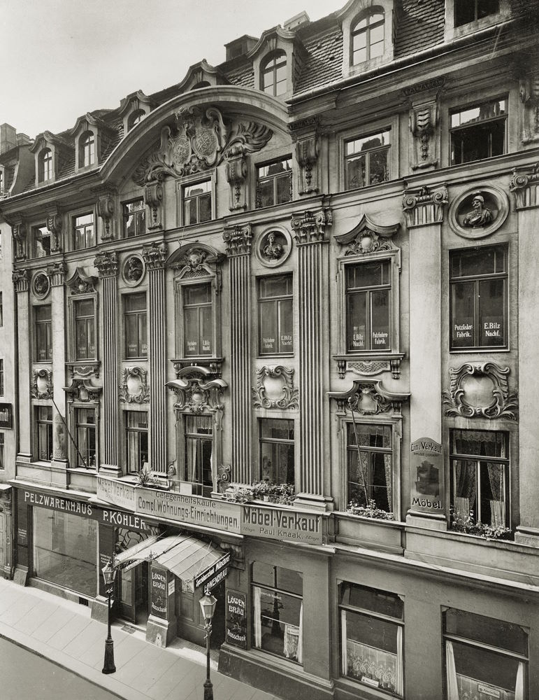 Landhausstraße 6 (1856 Innere Pirnaische Gasse 22, -1891 Landhausstraße 22) Dresden Landhausstraße 6 (1856 Innere Pirnaische Gasse 22, -1891 Landhausstraße 22) Dresden