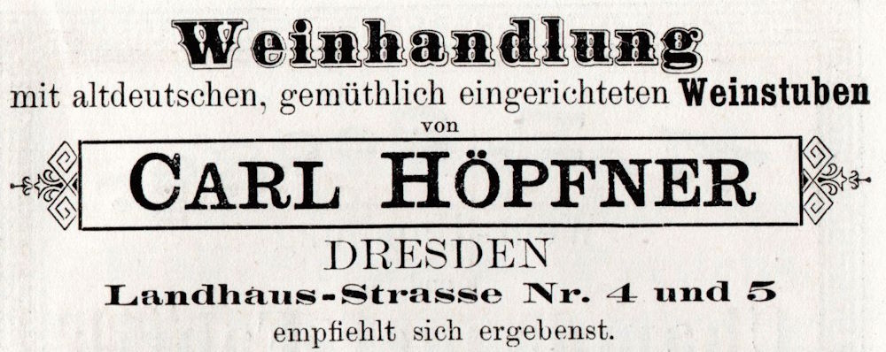 Landhausstra&szlig;e 7 (-1891 Landhausstra&szlig;e 4)  Dresden