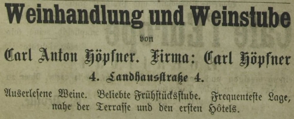 Landhausstraße 7 (-1891 Landhausstraße 4) Dresden Landhausstraße 7 (-1891 Landhausstraße 4) Dresden