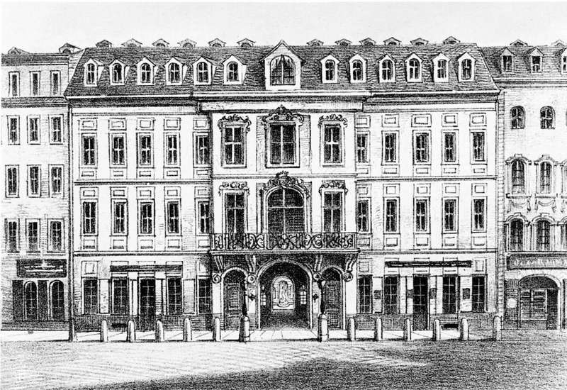 Landhausstraße 11 (Inneren Pirnaische Gasse 6), Rampischer Straße 16,18 Dresden Landhausstraße 11 (Inneren Pirnaische Gasse 6), Rampischer Straße 16,18 Dresden