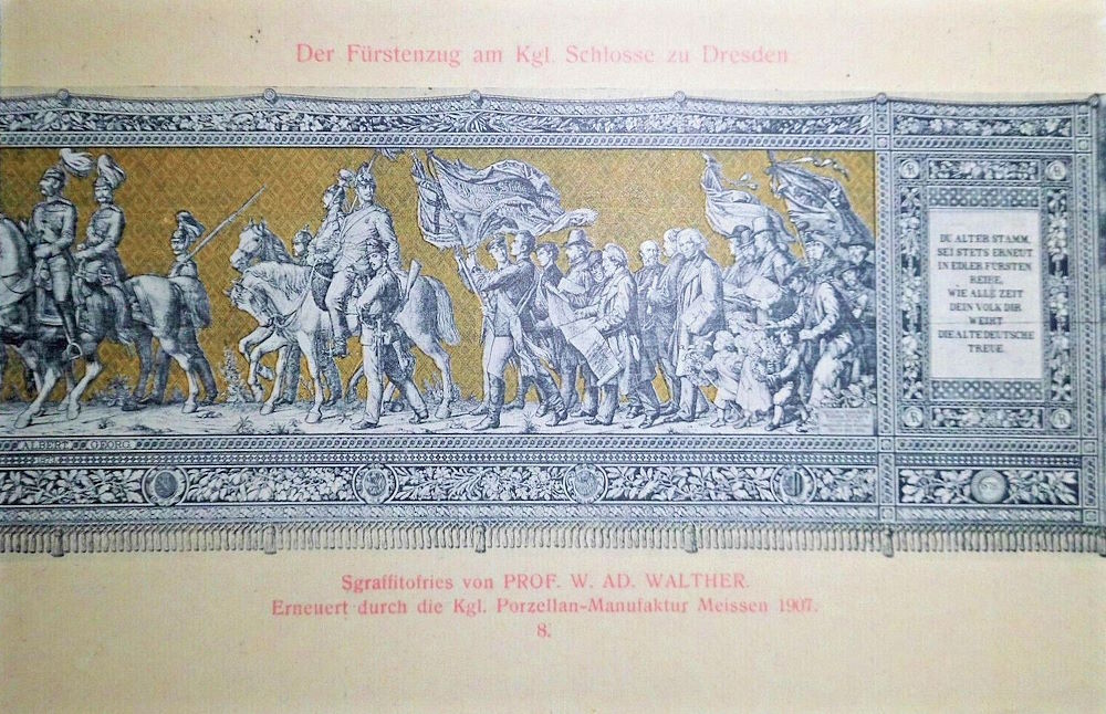 Residenzschloss - F&uuml;rstenzug  Dresden