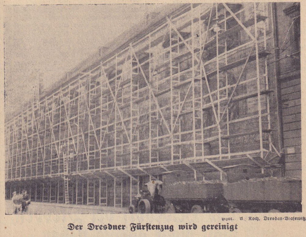 Residenzschloss - Fürstenzug  Dresden