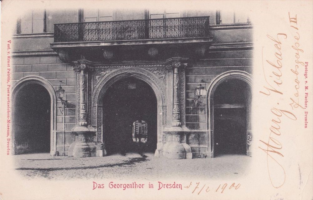 Residenzschloss - altes Georgentor  Dresden
