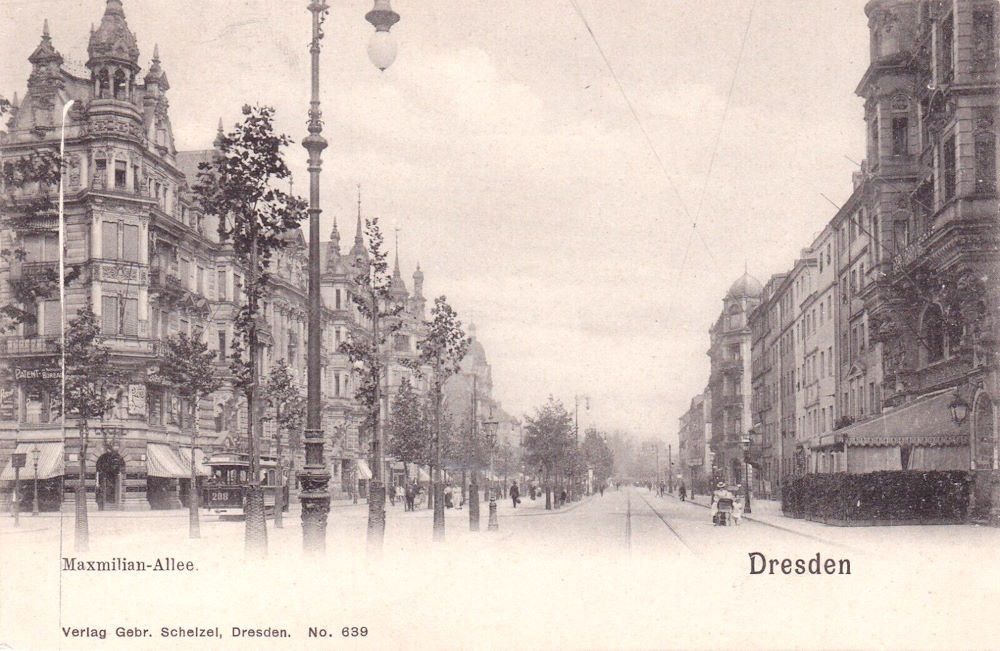 Ringstraße 23 (Maximiliansallee 1, Maximiliansring 23) / Kreuzstraße Dresden Ringstraße 23 (Maximiliansallee 1, Maximiliansring 23) / Kreuzstraße Dresden