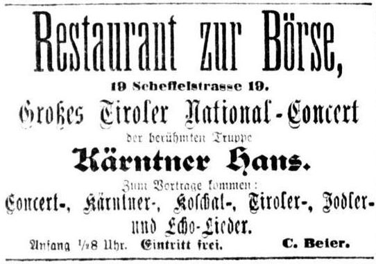 Scheffelstra&szlig;e 19 (-1872 Scheffelgasse 10, 1872-89 Scheffelstra&szlig;e 10), Webergasse 24  Dresden