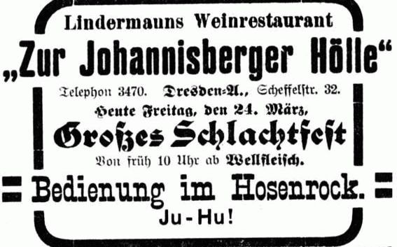 Scheffelstra&szlig;e 32 (1872-89 Scheffelstra&szlig;e 21)  Dresden