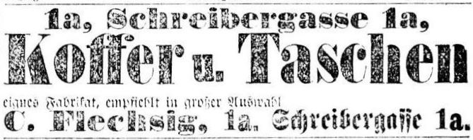 Schreibergasse 1 (1871 Schreibergasse 1a,b,c, Altmarkt 21) / Altmarkt  Dresden