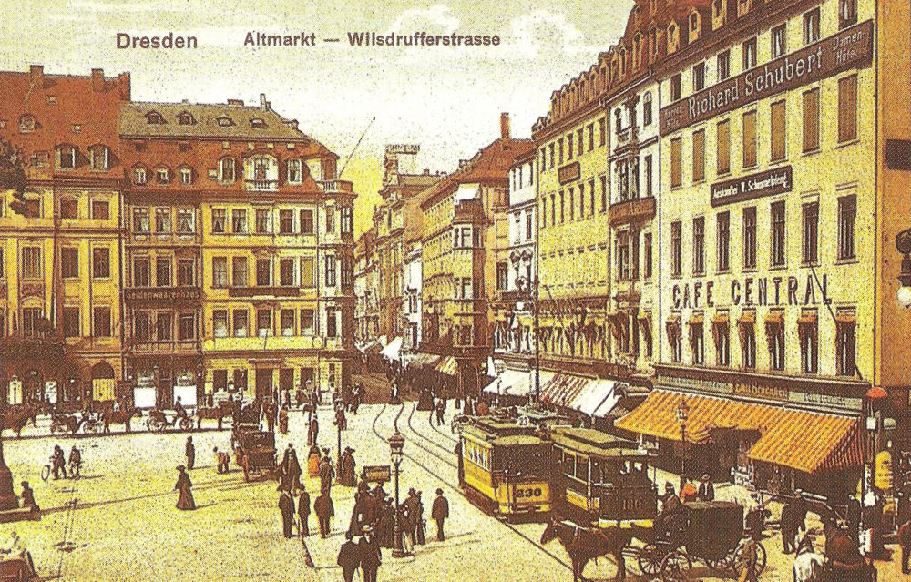 Schössergasse 1 / Altmarkt (Altmarkt 6) Dresden Schössergasse 1 / Altmarkt (Altmarkt 6) Dresden