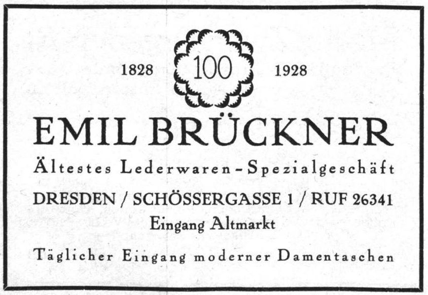 Sch&ouml;ssergasse 1 / Altmarkt (Altmarkt 6)  Dresden