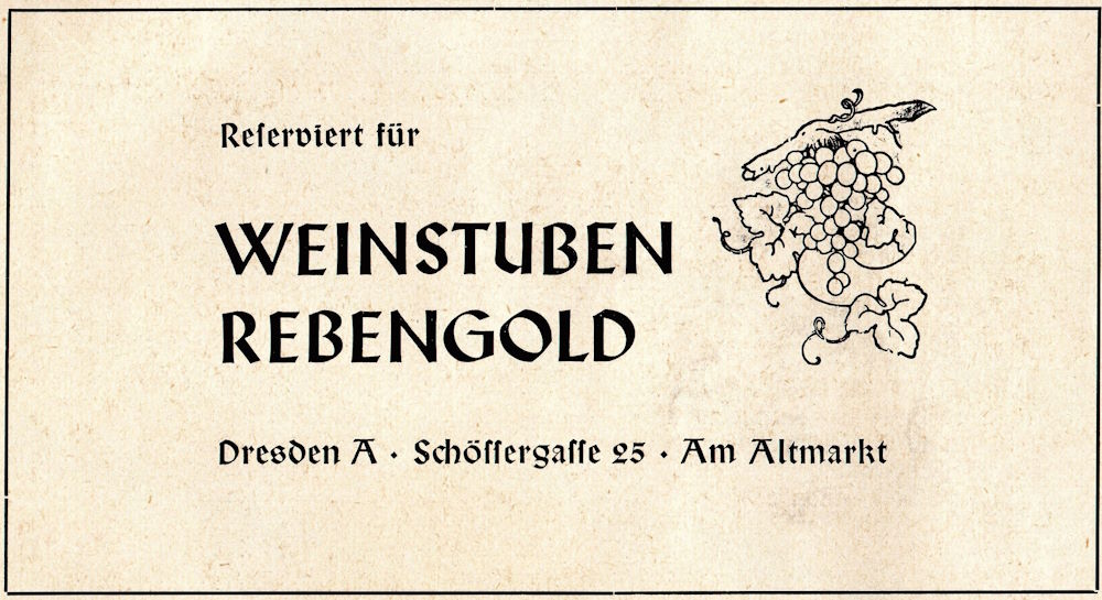 Sch&ouml;ssergasse 25 / Sporergasse  Dresden