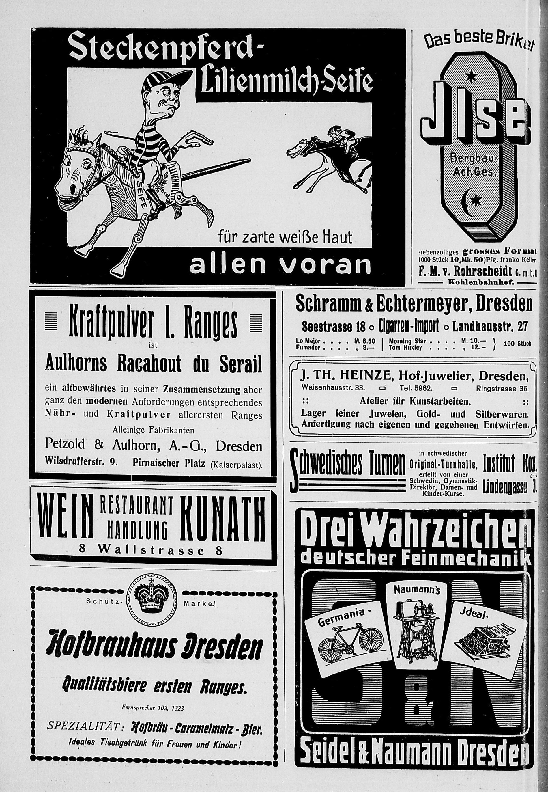 Seestraße 18 / Ringstraße 15 (Johannesring)  Dresden