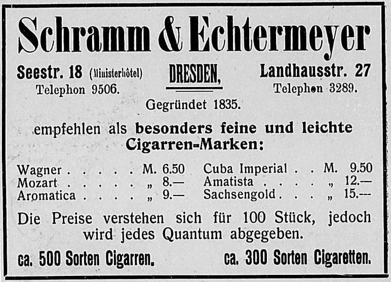 Seestraße 18 / Ringstraße 15 (Johannesring)  Dresden