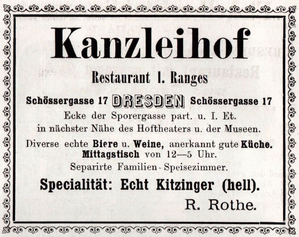 Sporergasse 2 / Schössergasse (Schössergasse 17)  Dresden