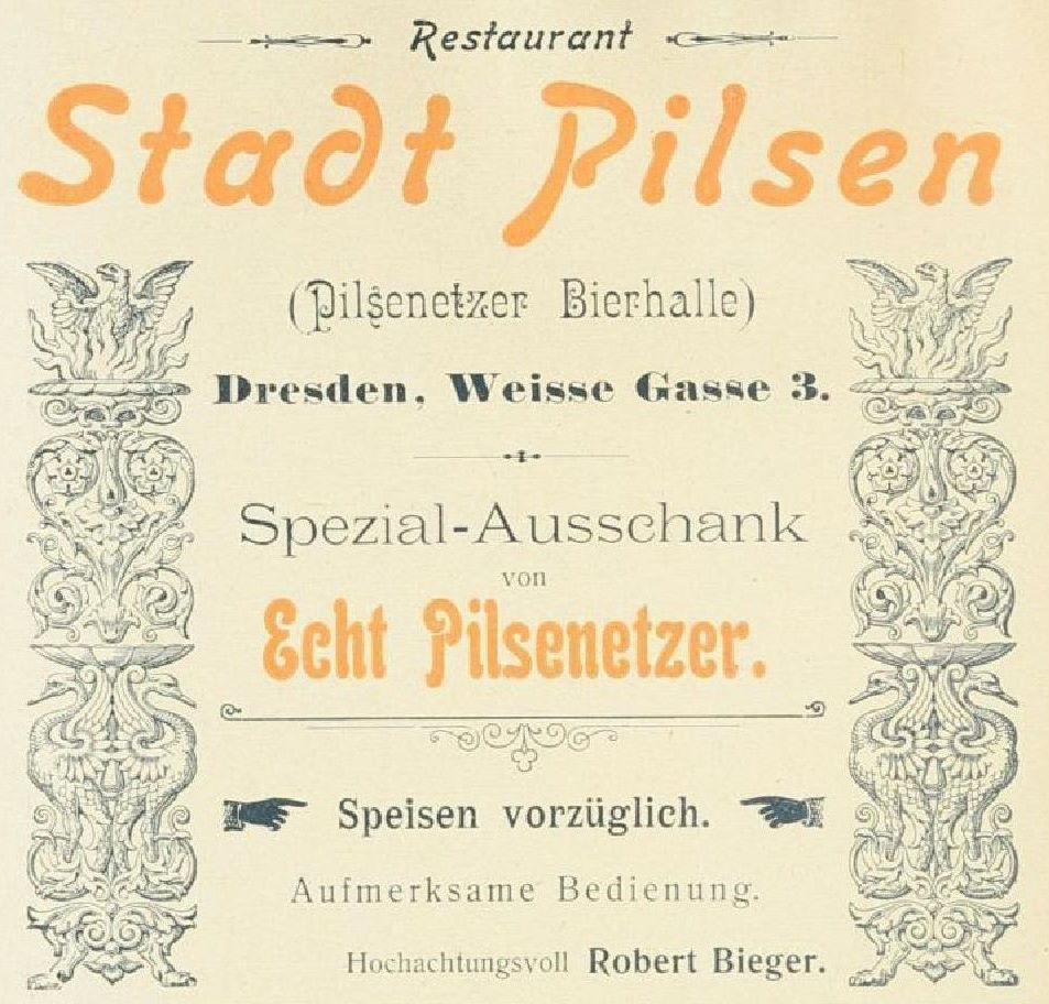 Weisse Gasse 3 (-1887 Weisse Gasse 4)  Dresden