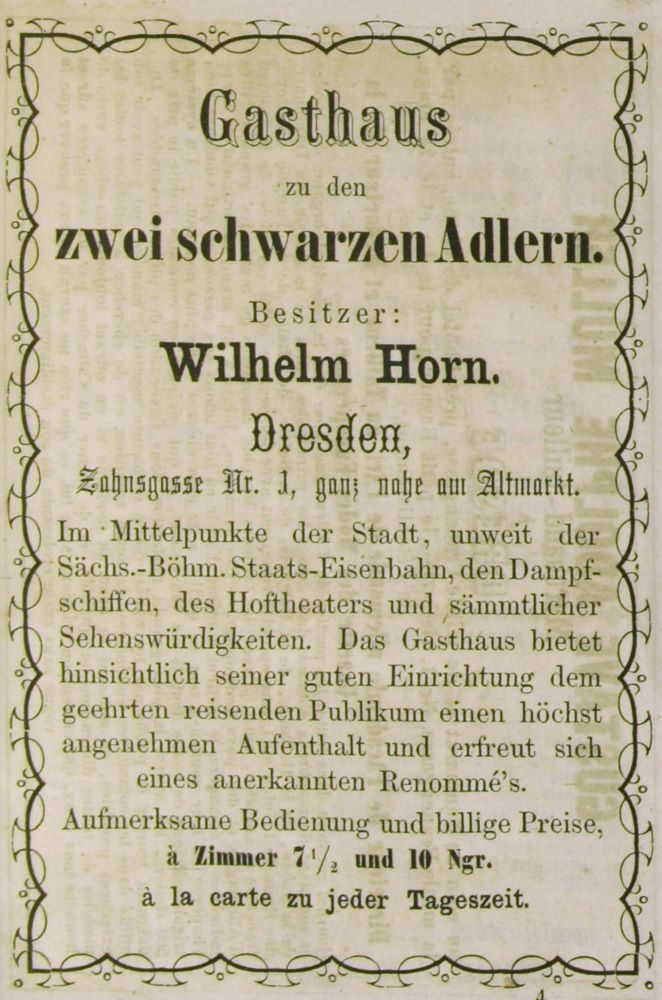 Zahnsgasse 1  Dresden