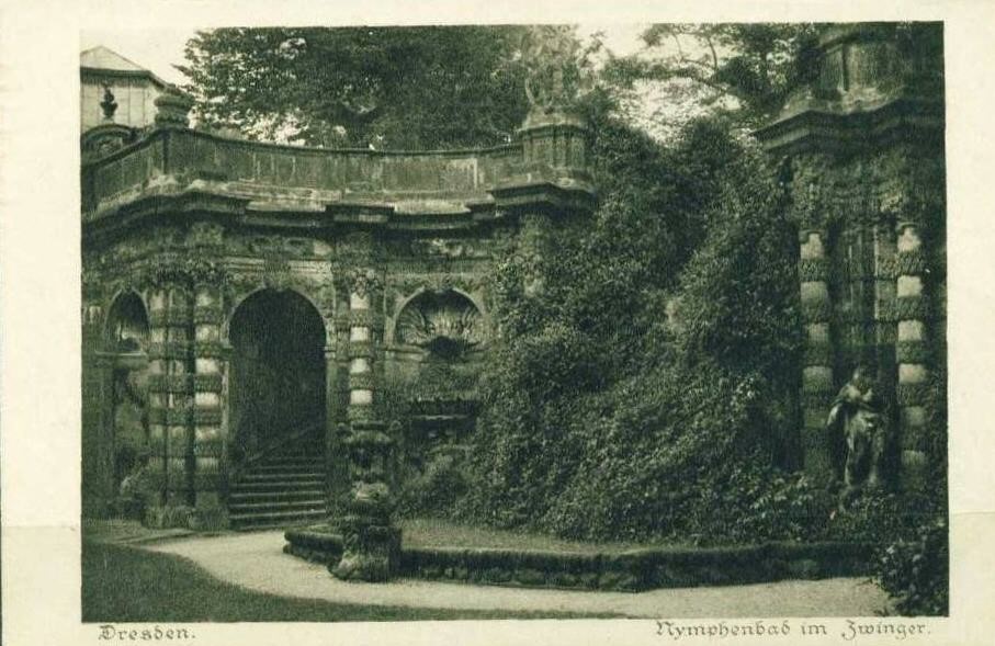 Zwinger, Nymphenbad  Dresden
