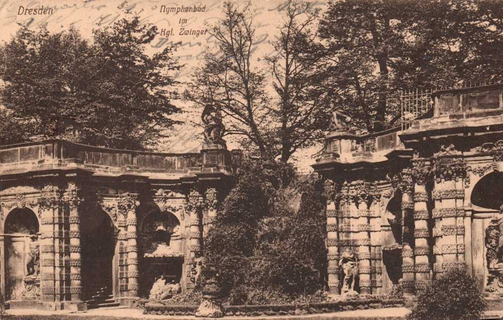 Zwinger, Nymphenbad  Dresden