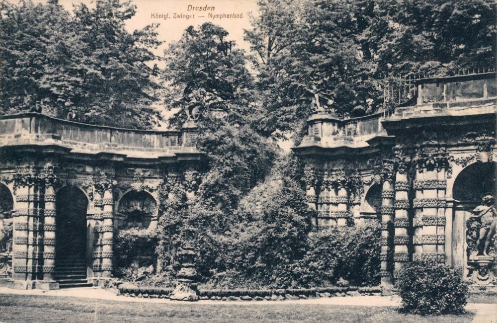 Zwinger, Nymphenbad  Dresden