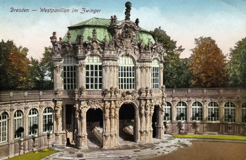 Zwinger - Wallpavillon quer  Dresden