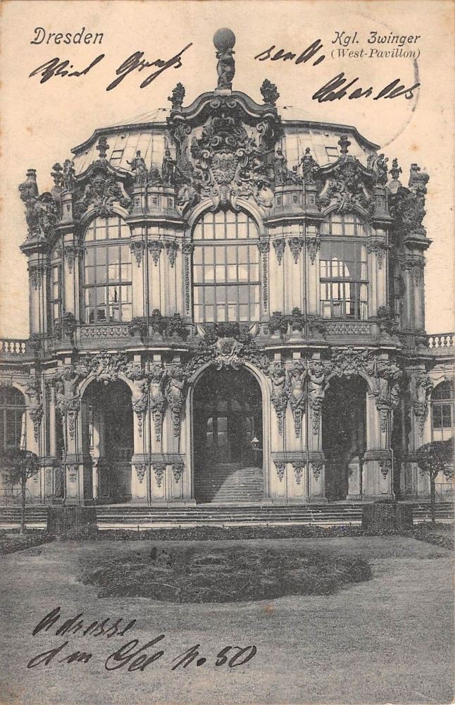 Zwinger - Wallpavillon quer  Dresden