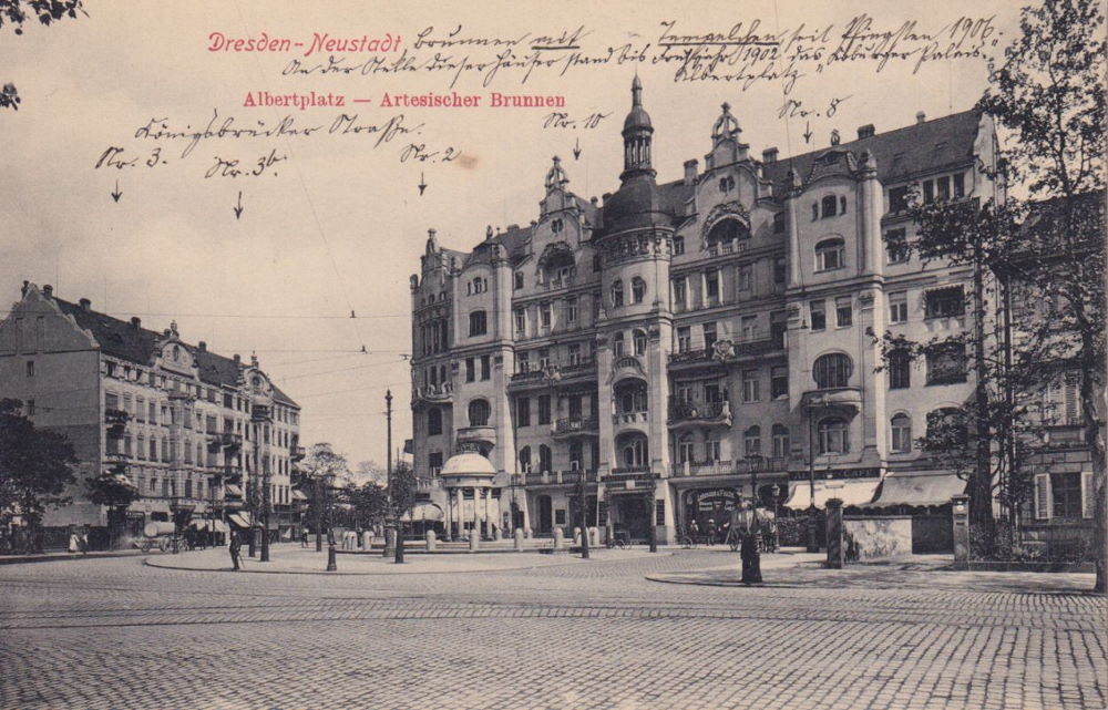 Albertplatz 10 / Königsbrücker Straße  Dresden