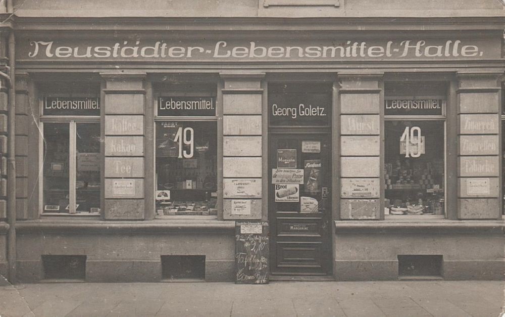 Kamenzer Stra&szlig;e 19 (-1885 Kamenzer Stra&szlig;e 9,10)  Dresden