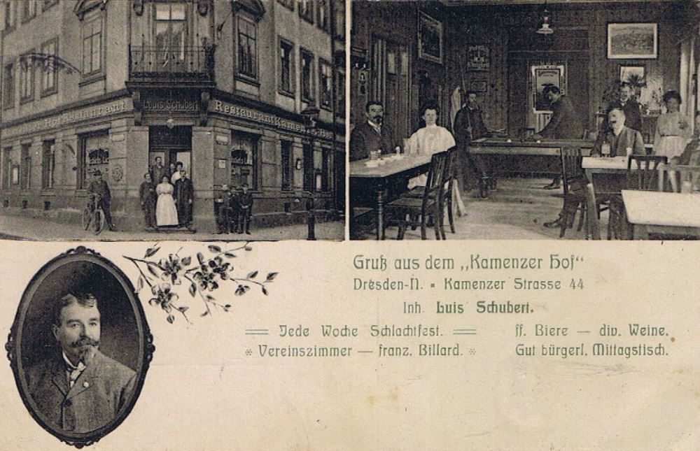 Kamenzer Stra&szlig;e 44 / Bischofsweg  Dresden