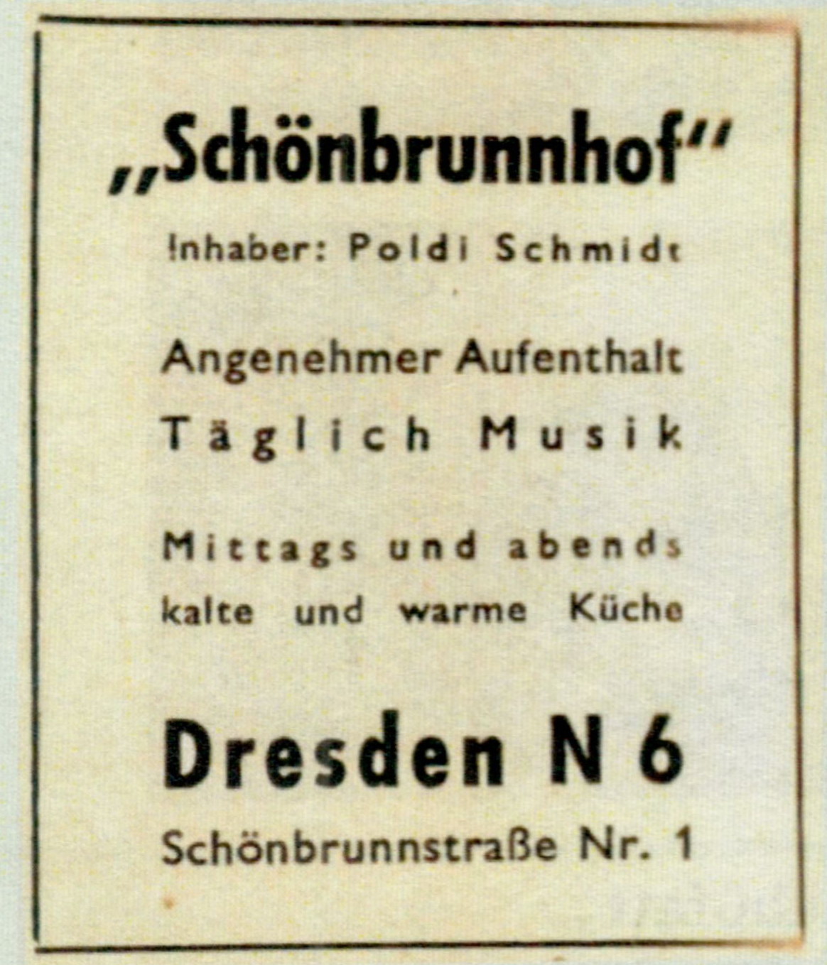 Schönbrunnstraße 1 / Scheunenhofstraße  Dresden