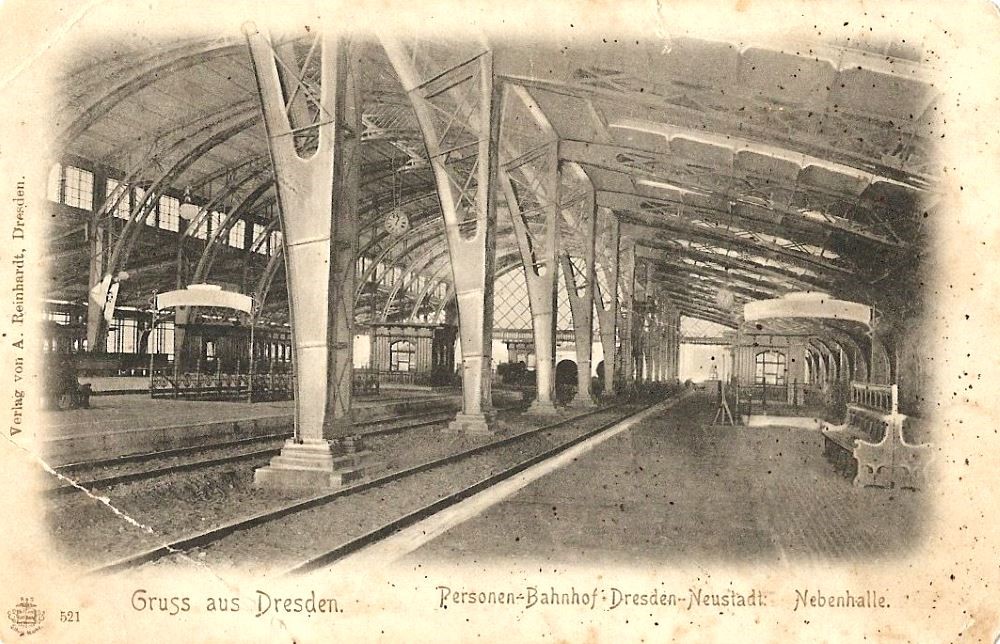 Schlesischer Platz 1 - Bahnhofshalle Dresden Schlesischer Platz 1 - Bahnhofshalle Dresden