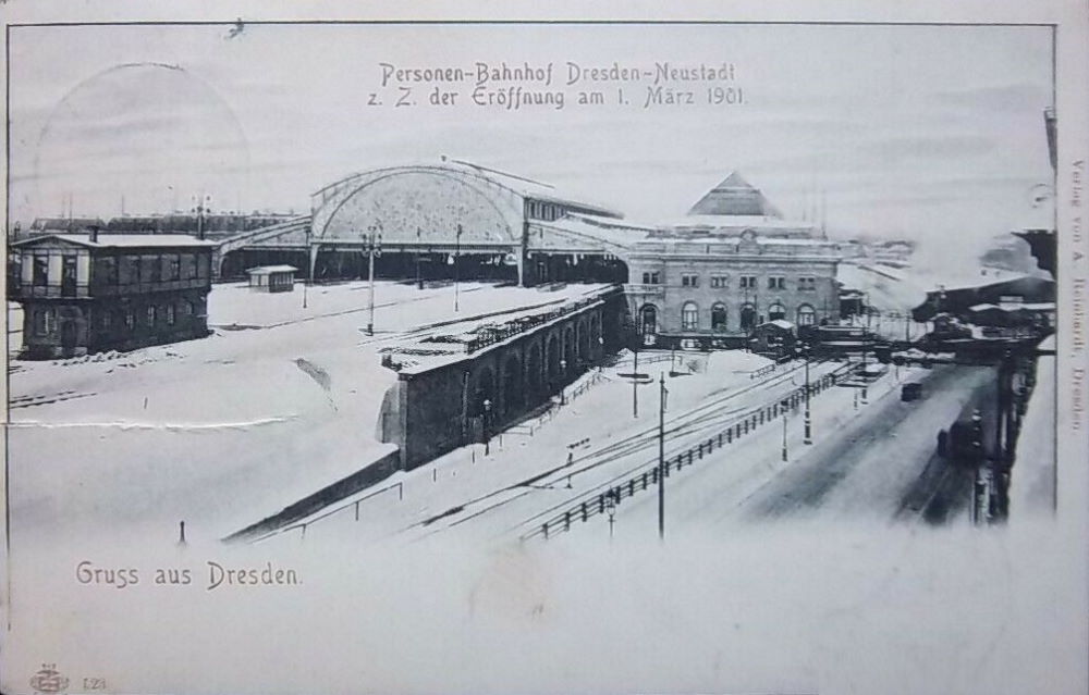 Schlesischer Platz 1 - Bahnhofshalle Dresden Schlesischer Platz 1 - Bahnhofshalle Dresden