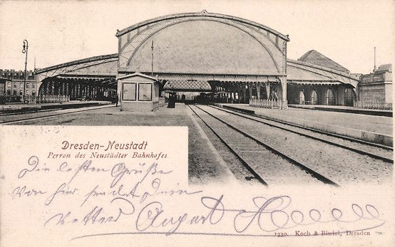 Schlesischer Platz 1 - Bahnhofshalle Dresden Schlesischer Platz 1 - Bahnhofshalle Dresden