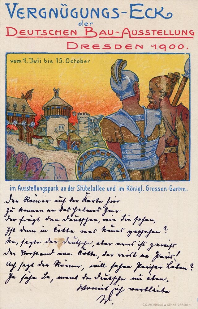 Deutsche Bauausstellung 1900 Dresden Deutsche Bauausstellung 1900 Dresden