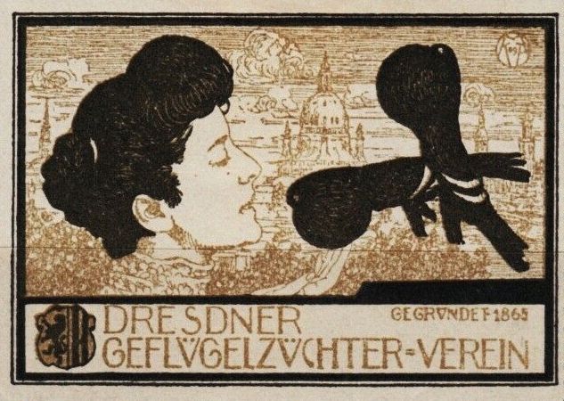 46. Gefl&uuml;gel-Ausstellung 1909  Dresden