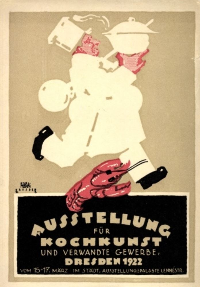 Ausstellung für Kochkunst und verwandte Gewerbe 1922  Dresden