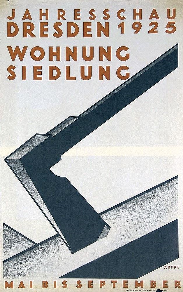 Jahresschau Deutscher Arbeit 1925  Dresden