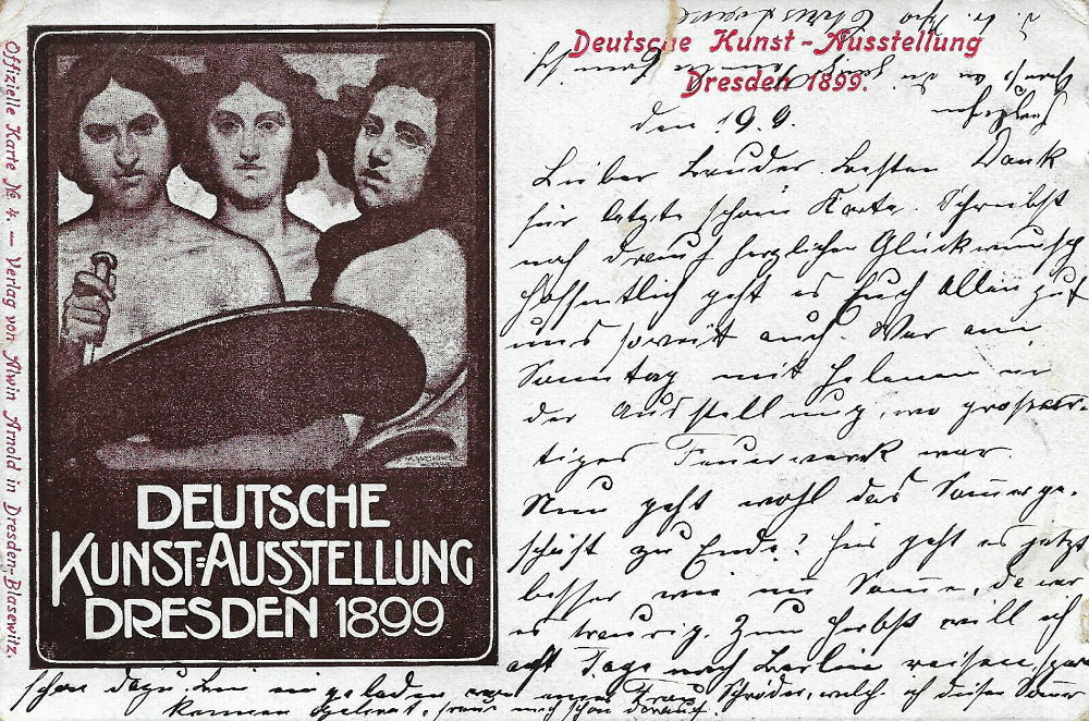 Deutsche Kunstausstellung 1899  Dresden