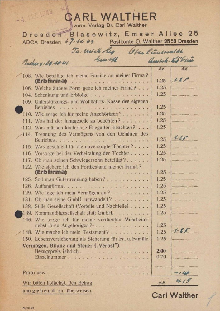 Goetheallee 25 (Emser Allee 25)  Dresden