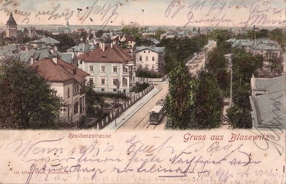 Loschwitzer Stra&szlig;e (Residenzstra&szlig;e)  Dresden