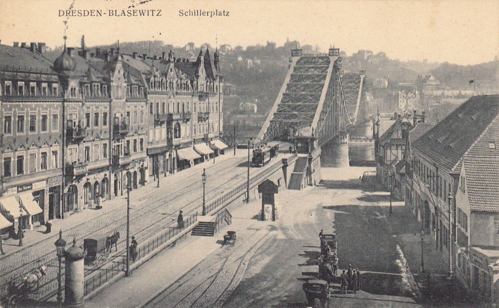 Schillerplatz - ab 1892 Dresden Schillerplatz - ab 1892 Dresden
