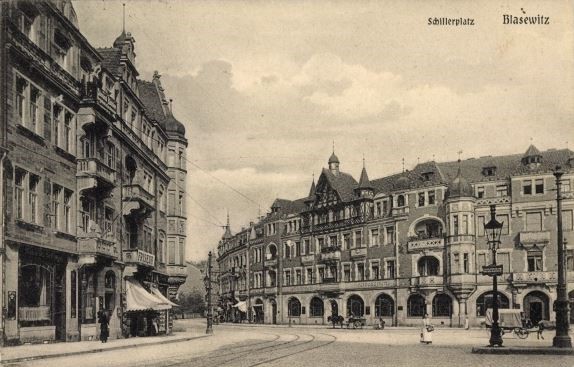 Schillerplatz - ab 1892 Dresden Schillerplatz - ab 1892 Dresden