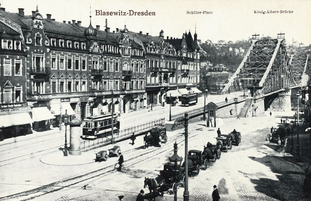 Schillerplatz - ab 1892 Dresden Schillerplatz - ab 1892 Dresden