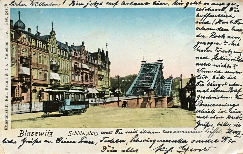 Schillerplatz - ab 1892  Dresden