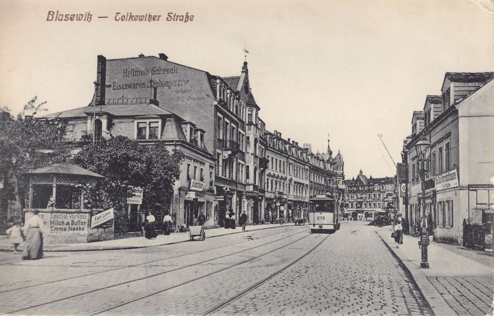 Tolkewitzer Straße 10 (Tolkewitzer Straße 39) / Kretschmerstraße (Prohliser Straße) Dresden Tolkewitzer Straße 10 (Tolkewitzer Straße 39) / Kretschmerstraße (Prohliser Straße) Dresden